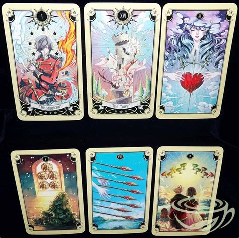 Anime Girl Tarot Cards