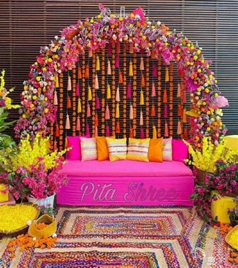 Mehndi Decoration Indian Wedding Decor Indian Decor Party Decor Haldi