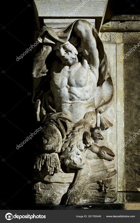 Image Satyr Statue Dresden Stock Editorial Photo © Yayimages 261765446