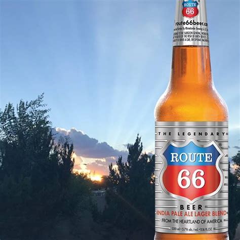 Route 66® Beer Pale Ale, Route 66, Beer Bottle, America, Drinks ...