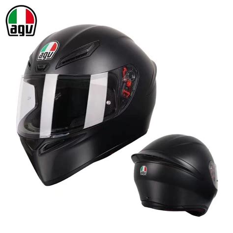 AGV Мотошлем, цвет: черный матовый, размер: L - купить с доставкой по ...