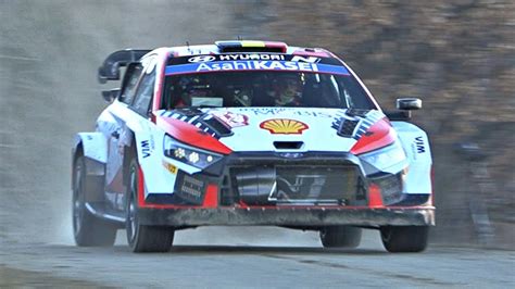 2024 Hyundai I20 N Rally1 Hybrid Turbo Engine Sounds Thierry Neuville