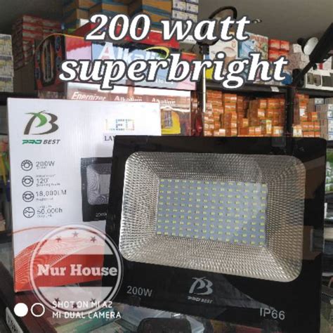 Jual Lampu Sorot Led Watt Flood Light Led Watt Lampu Tembak