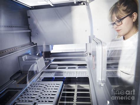 Biological Sample Preparation Machine Photograph by Tek Image - Fine ...