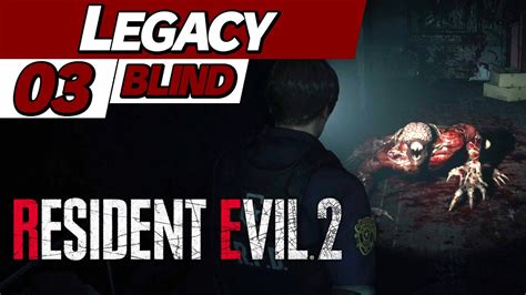 Legacy Resident Evil 2 Remake BLIND 3 Lickers YouTube