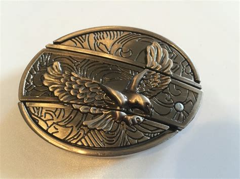 Eagle Belt Buckle with Knife included