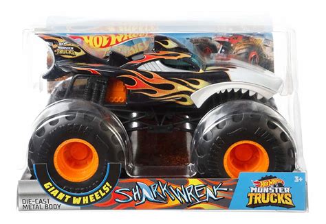 Buy Hot Wheels Monster Trucks Shark Wreak At Mighty Ape Australia