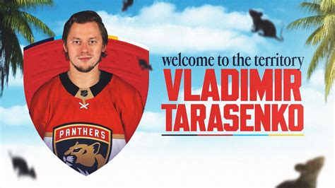 Welcome Vladimir Tarasenko | Florida Panthers