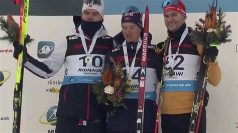 Biathlon Ibu Cup Le Replay Du Sprint Messieurs Ridnaun