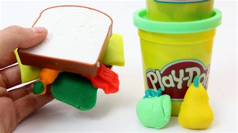 DibusYmas Play Doh Sandwich Recipe Play Dough By Unboxingsurpriseegg