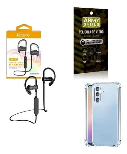 Kit Capinha Samsung A34 Fone De Ouvido Hs188 Película 3d MercadoLivre