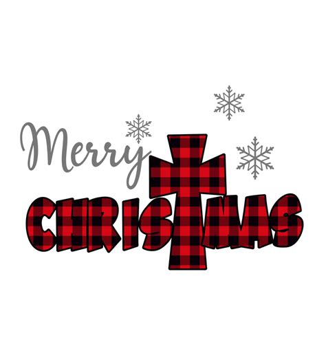 Christmas Svg Buffalo Plaid Christmas Svg Merry Christmas Svg Chris