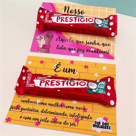 Card Prestígio Dia Das Mulheres Elo7 Produtos Especiais