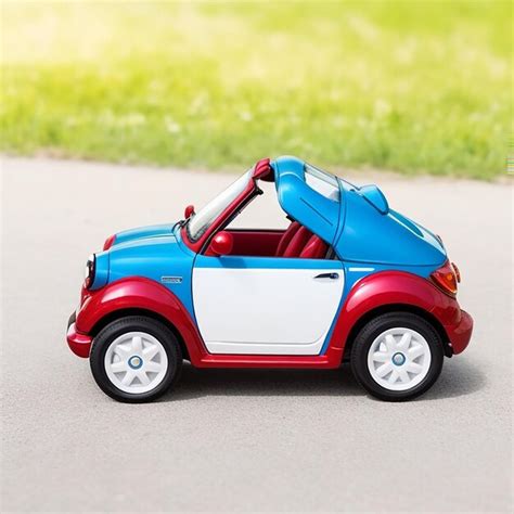 Premium AI Image | Small car toy generated by AI