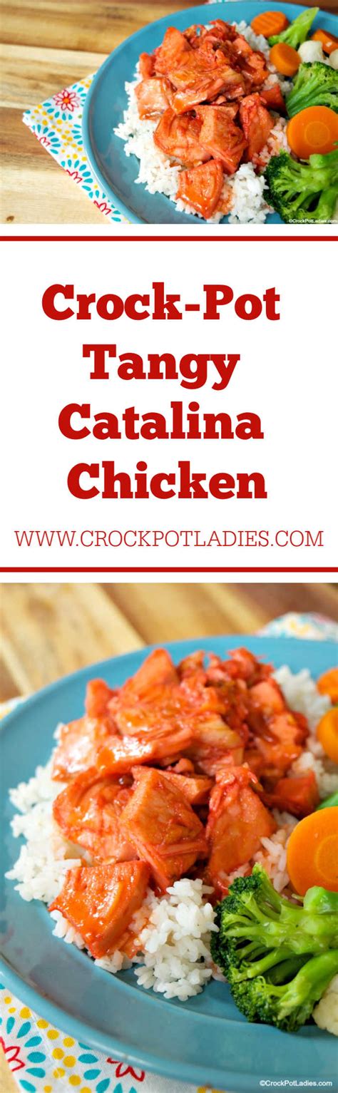 Crock Pot Tangy Catalina Chicken Crock Pot Ladies