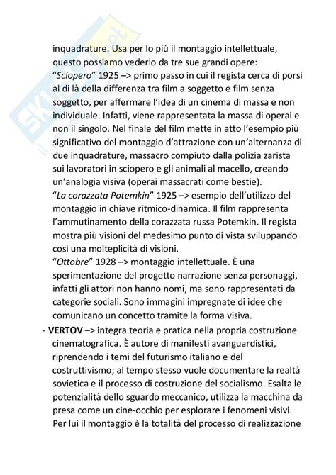 Riassunto Esame Istituzioni E Storia Del Cinema Prof Alonge Giaime