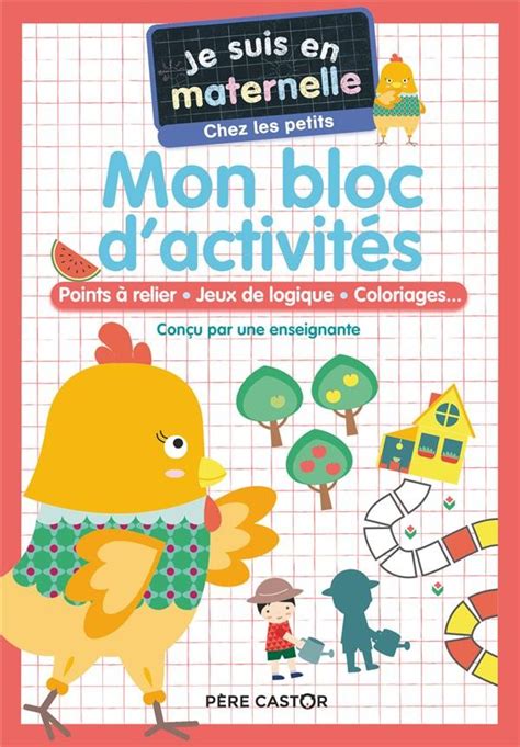 Je Suis En Maternelle Mon Bloc D Activit S Points A Relier Jeux De