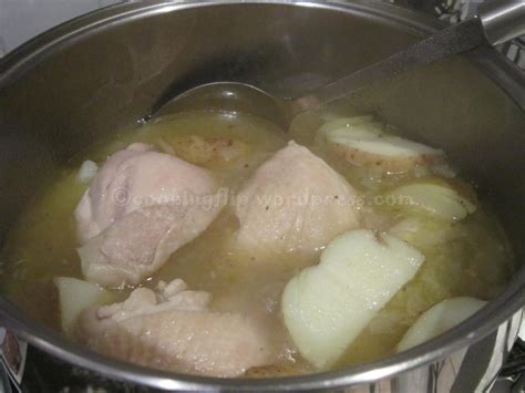 Chicken Pesa Pesang Manok Cooking Filipino In The Uk