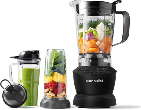 Nutribullet Full Size Blender Combo 1200w Matte Black And Blender Combo Easy Twist Blade 5 Lbs