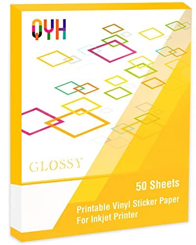 Snapklik Premium Printable Vinyl For Inkjet Printer 50 Glossy