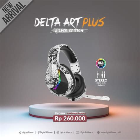 Jual Digital Alliance Headset Gaming Delta Art Plus Over Ears Jack 3