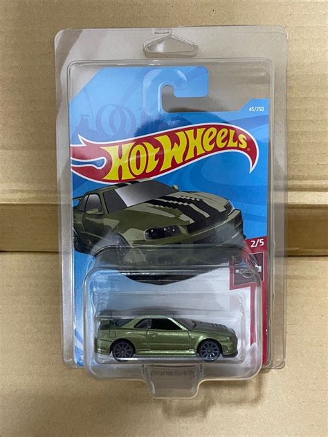 Nissan Skyline GTR R Green Hot Wheels Hotwheels Hobbies Toys Toys Games On Carousell