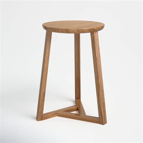 Virgo Solid Wood Cross Legs End Table Foter