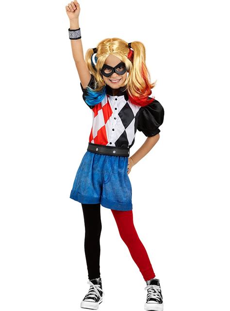 Costume Harley Quinn Per Bambina I Pi Divertenti Funidelia