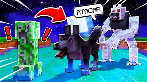 Jogando MINECRAFT Como Um Lobisomem Forte ST4TIC YouTube