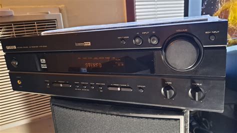 YAMAHA HTR 5540 Av Receiver YouTube