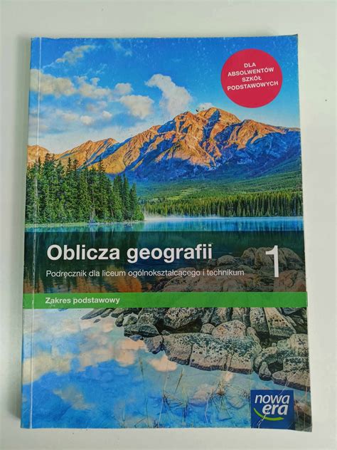 Oblicza Geografii Podr Cznik Zakres Podstawowy