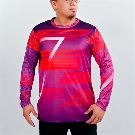 Sublimation Men's Long Sleeves Shirt - Warmer - Basketball Shooting Shirt