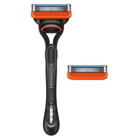 Gillette Fusion Rasoio Completo Base Manico Con Testine