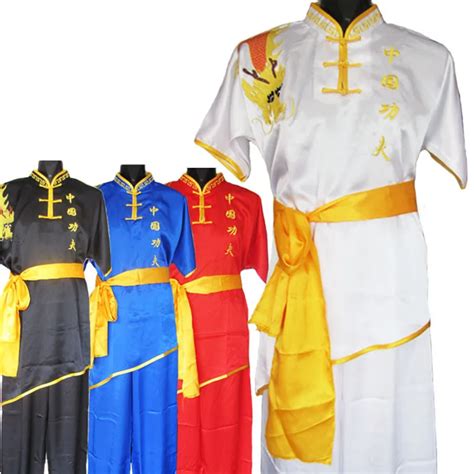 Drag O Chin S Wushu Uniforme Kungfu Roupas De Artes Marciais Terno