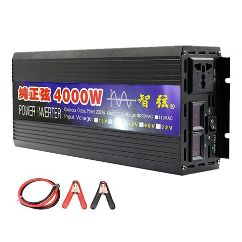 3000w 4000w Pure Sine Wave Inverter Dc 12v 24v Ac 220v 50hz 60hz