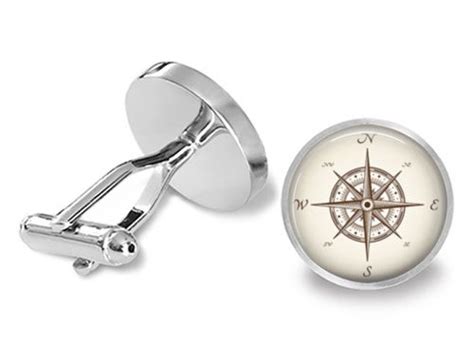 Compass Cufflinks // Unique Cufflinks as Individual as You!