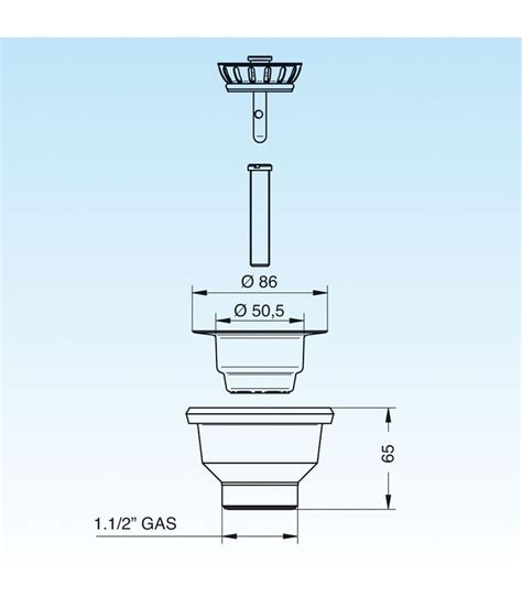 Lira Piletta Basket Mini Per Lavelli In Ceramica