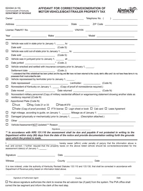 Ohio Affidavit Form Fill Out And Sign Printable Pdf Template 1DF