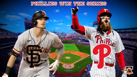 Phillies Take Series From The Giants Bryce Harper 3 Run Homer Trea