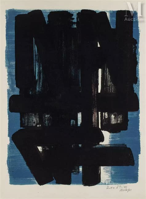 Pierre SOULAGES né en 1919 Lot 110 enchères