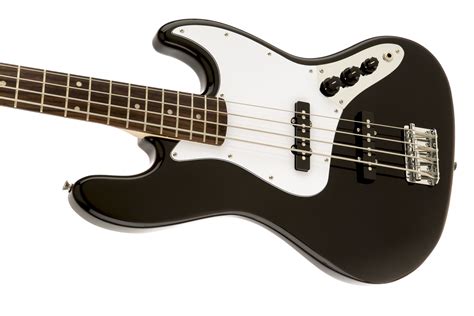 Squier® Affinity Jazz Bass®, Rosewood Fingerboard, Black | Squier Bass ...