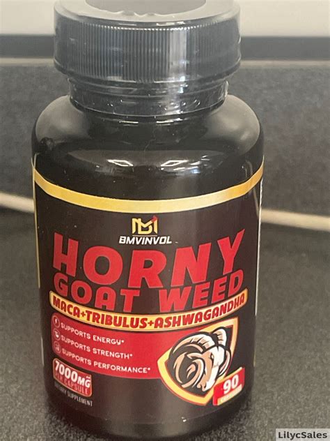 BMVINVOL Horny Goat Weed 90 Capsules EBay