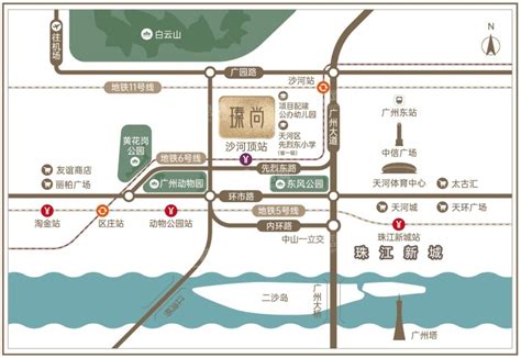 【英广瑧尚】天河北新房！周边有5、6、11号线三条地铁，临近地铁6号线沙河顶站-广州楼盘网