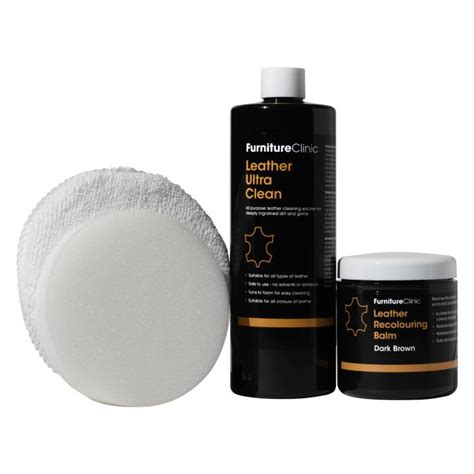 Easy Leather Restoration Kit Leather Cleaner And Colour Restorer