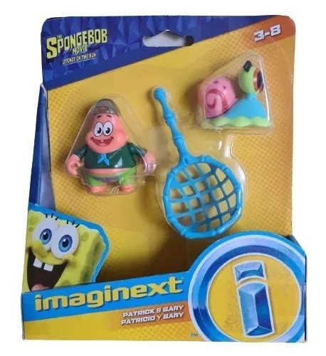 Imaginext Patrick E Gary Bob Esponja Mattel Parcelamento Sem Juros