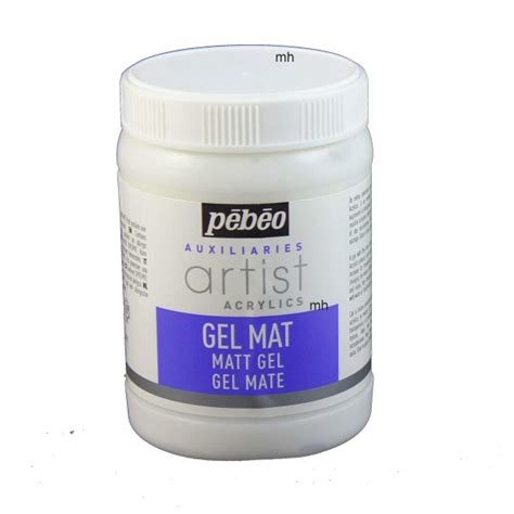 Pebeo Artist Acrylic Matt Gel 250ml