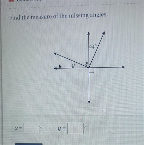 how to find the measure of missing angles