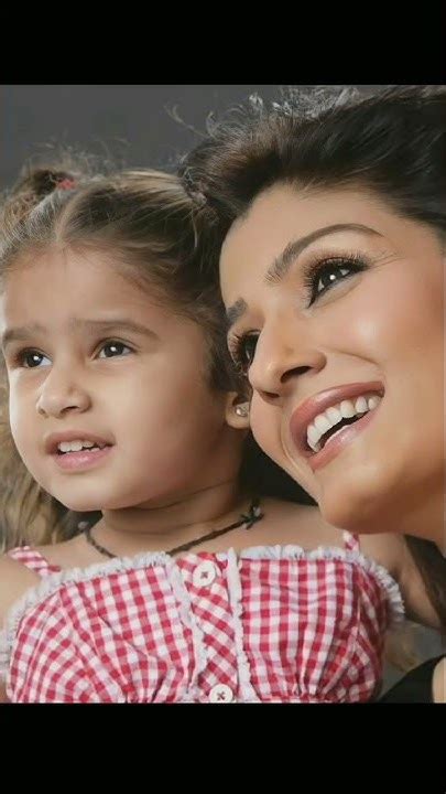 Raveena Tandon Cute Daughter Rasha Thadani Raveenatandon Shorts Youtube