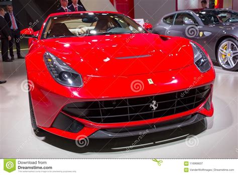 Ferrari F Berlinetta Sports Car Editorial Photography Image Of Show