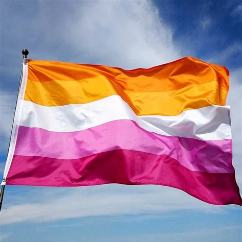 Pride Vlag Lesbisch Lesbian Flag X Cm Gay Regenboog